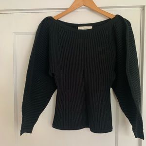 Mara Hoffman Nasira sweater black size small